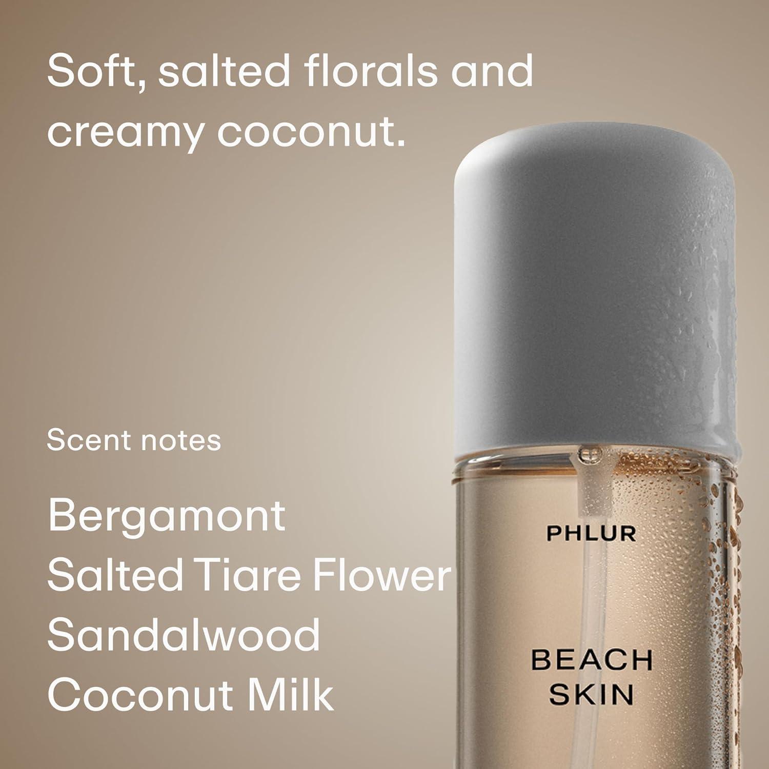 imagePHLUR Paradise Skin Set 75 Value Travel Size Body Mist Gift Set Peach Skin Vanilla Skin ampamp Beach Skin Travel Size Hair and Body Fragrance Mist Trio 3 x 3 fl ozParadise Skin Set