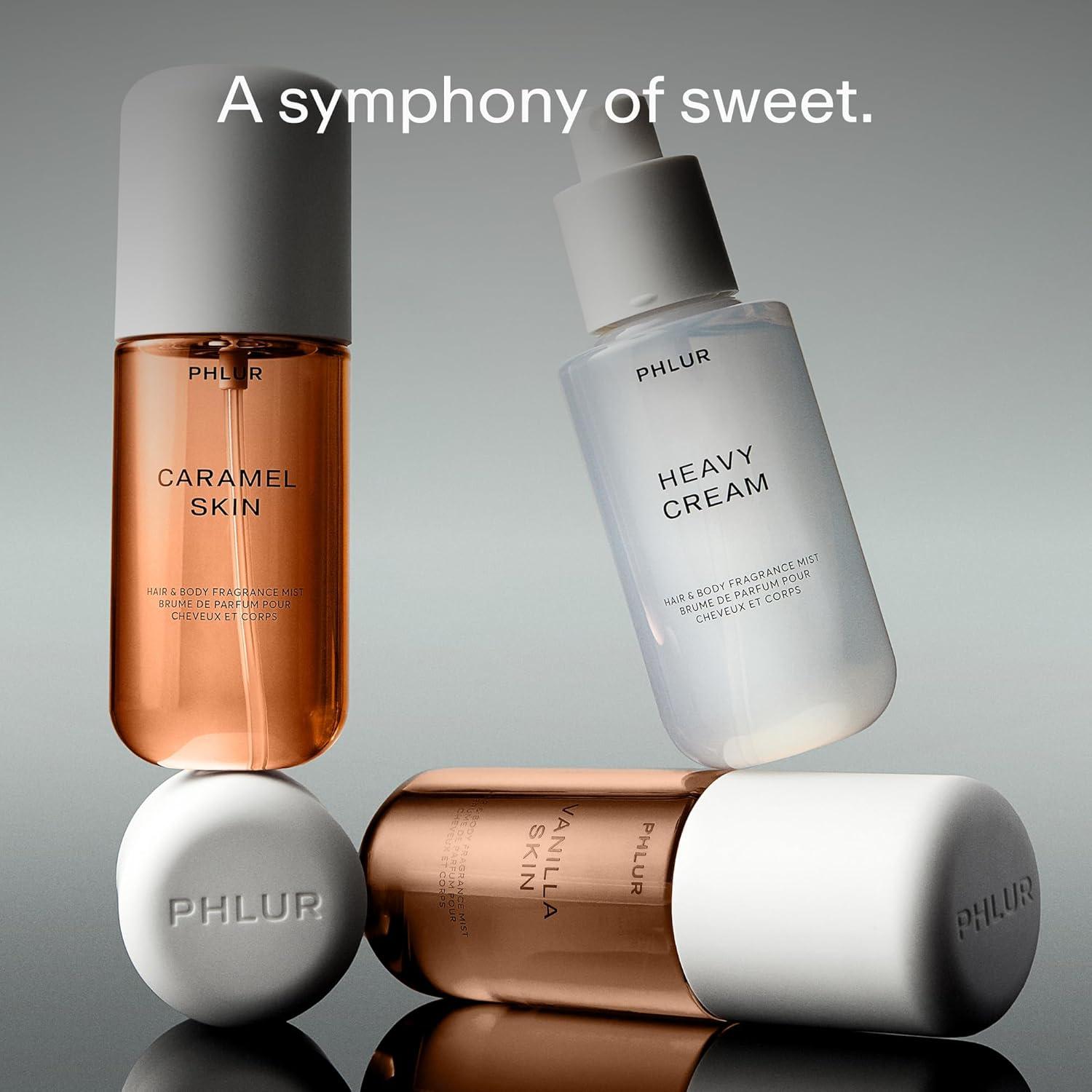 imagePHLUR Paradise Skin Set 75 Value Travel Size Body Mist Gift Set Peach Skin Vanilla Skin ampamp Beach Skin Travel Size Hair and Body Fragrance Mist Trio 3 x 3 fl ozSweet Skin Trio