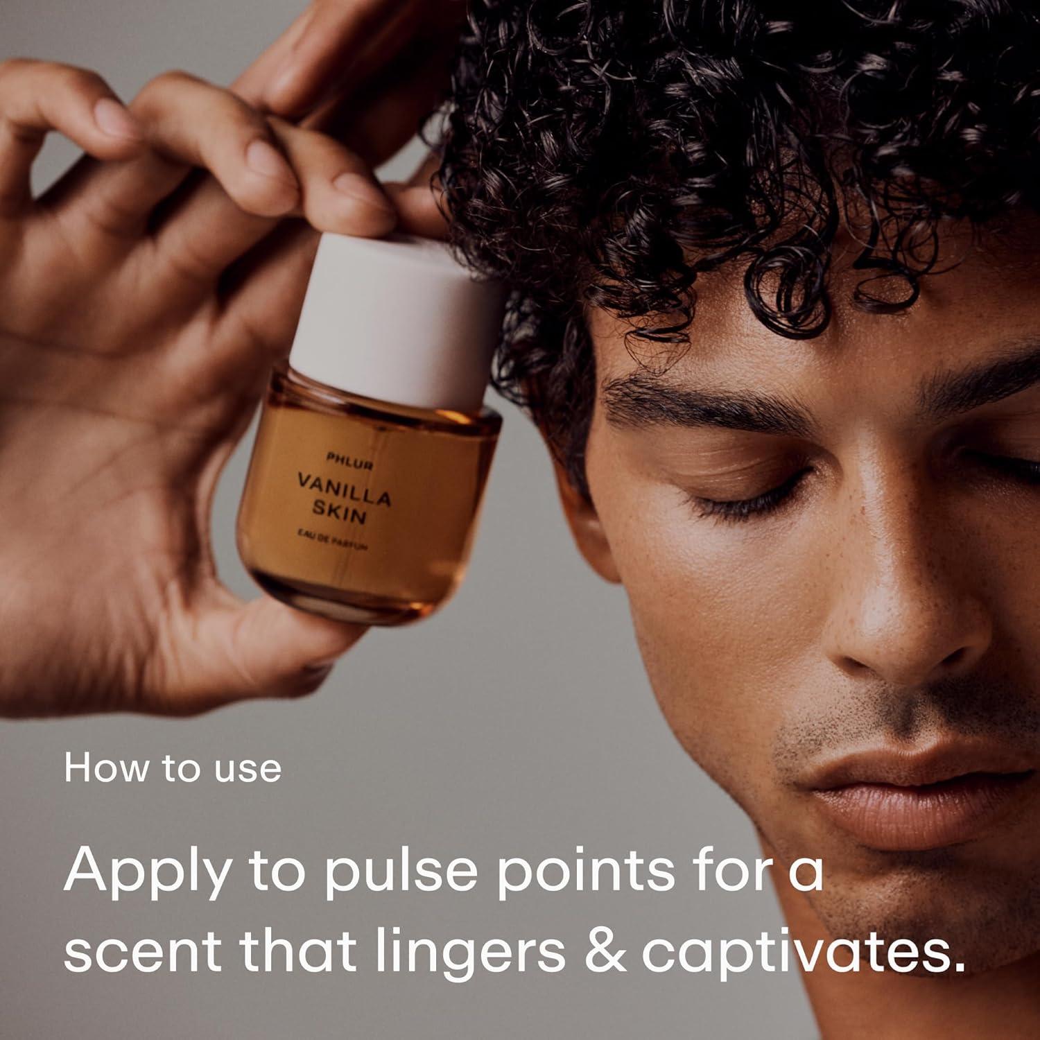 imagePHLUR Soft Spot Eau de Parfum Travel Size Perfume Fragrance Floral Amber Musk Perfume with Bergamot Mandarin Jasmine Sandalwood ampamp Vanilla 95mLVanilla Skin