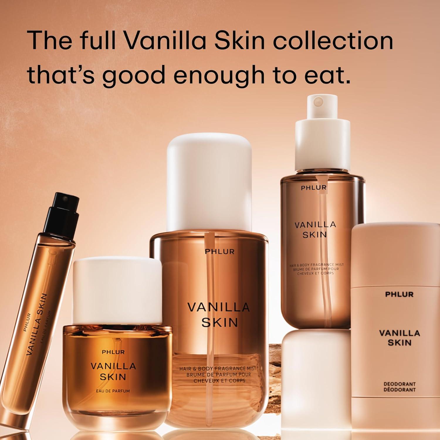 imagePHLUR Soft Spot Eau de Parfum Travel Size Perfume Fragrance Floral Amber Musk Perfume with Bergamot Mandarin Jasmine Sandalwood ampamp Vanilla 95mLVanilla Skin