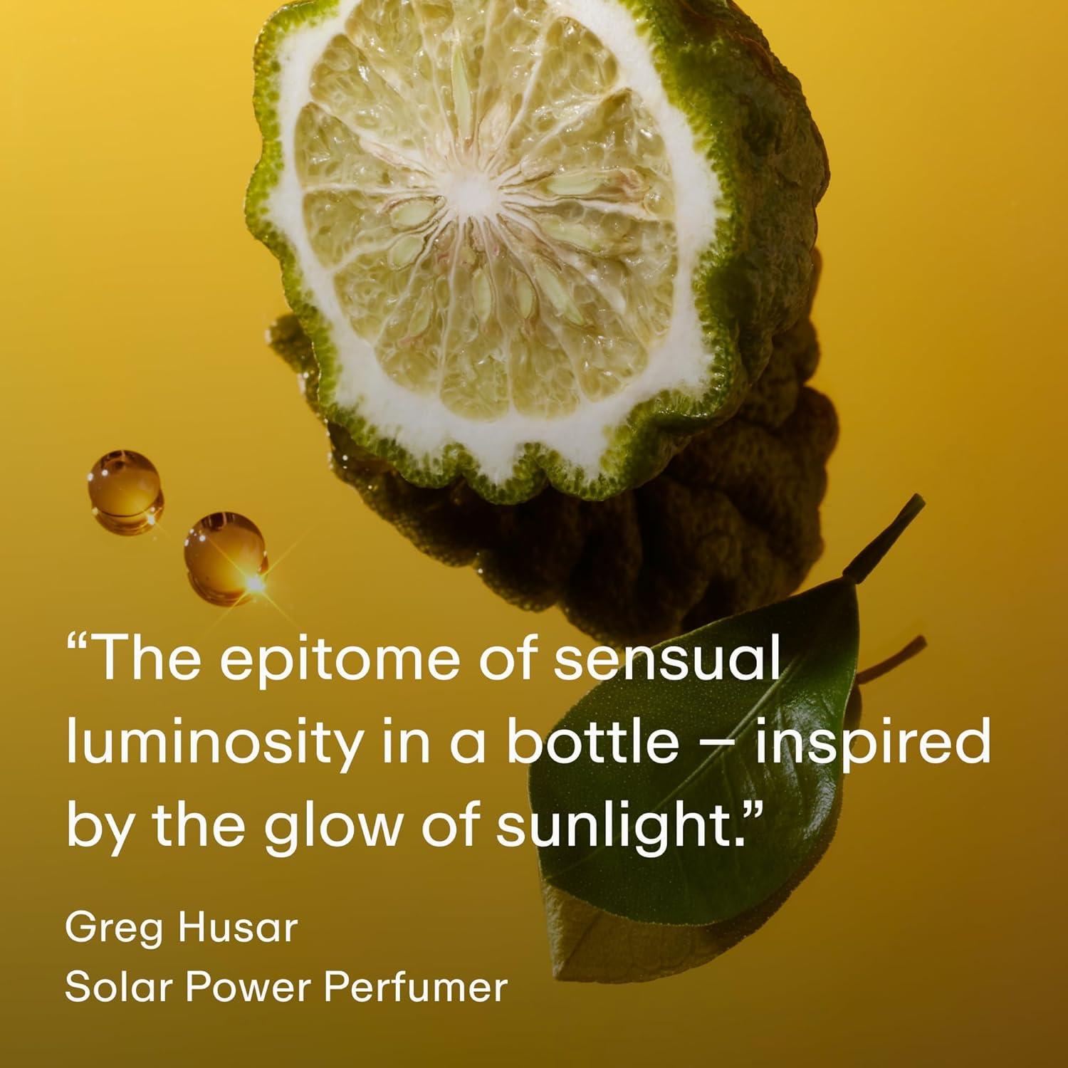 imagePHLUR Solar Power Eau de Parfum Travel Size Perfume Fragrance Fruity Floral Perfume with Bergamot Orange Driftwood ampamp Solar Musk 95mL95 mL Pack of 1