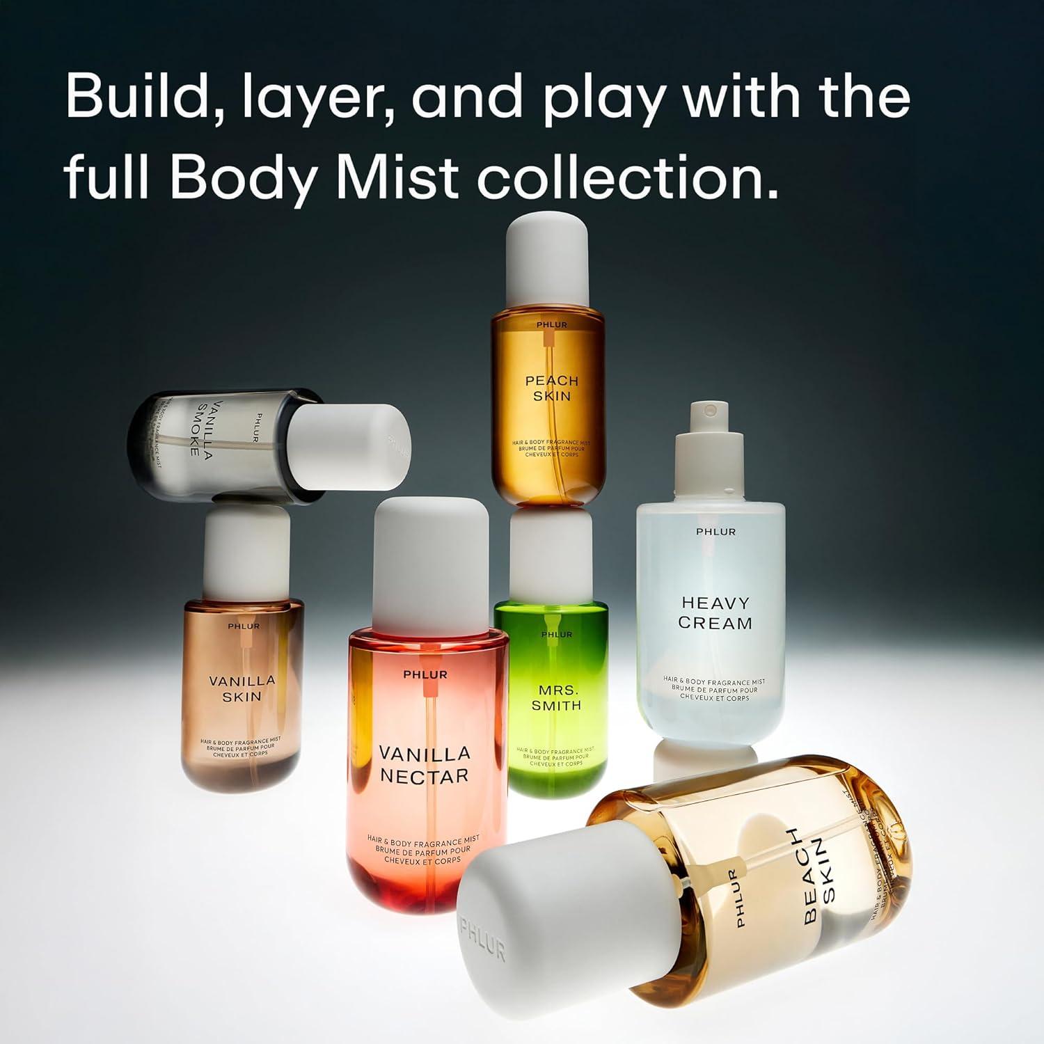 imagePHLUR Vanilla Smoke Body Mist Hair and Body Fragrance Mist Cashmere Vanilla Body Spray with Pink Pepper Bergamot Tonka Bean ampamp Incense 8 Fl OzMrs Smith