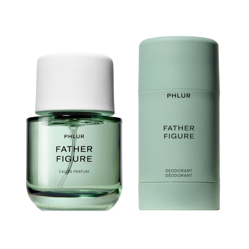 imagePHLUR Father Figure Eau de Parfum Full Size 50mL ampamp Father Figure Deodorant  Green Fresh Fig Perfume with Iris Jasmine Patchouli Sandalwood ampamp Vanilla