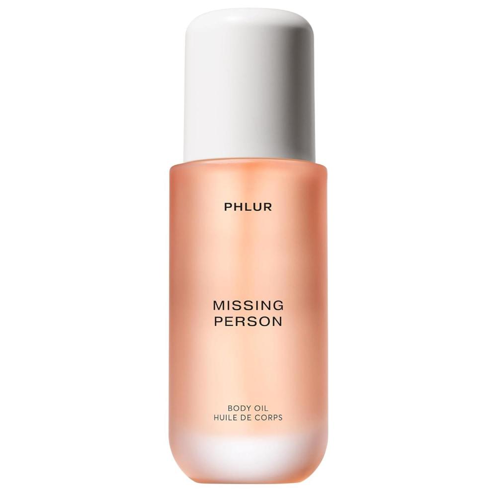 imagePHLUR Missing Person Body Oil For Women ampamp Men Lightweight ampamp Nourishing With CeramideRich Oils ampamp SkinMimicking Lipids Bergamont Musk Orange ampamp Sandalwood Floral Scented Body Oil 4 Fl Oz