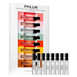 PHLUR Fragrance Discovery Set (2025) – 8pc Perfume Sample Set ft. New Releases Vanilla Skin, Rose Whip & Golden Rule – 2mL Mini Perfume Fine Fragrance Samples (8 x 2mL)(2024 Edition)