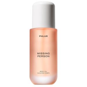 PHLUR Missing Person Body Oil For Women & Men – Lightweight & Nourishing – With Ceramide-Rich Oils & Skin-Mimicking Lipids – Bergamont, Musk, Orange & Sandalwood Floral Scented Body Oil (4 Fl Oz)