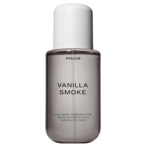 PHLUR Vanilla Smoke Body Mist – Hair and Body Fragrance Mist – Cashmere Vanilla Body Spray with Pink Pepper, Bergamot, Tonka Bean & Incense (8 Fl Oz)(Vanilla Smoke)