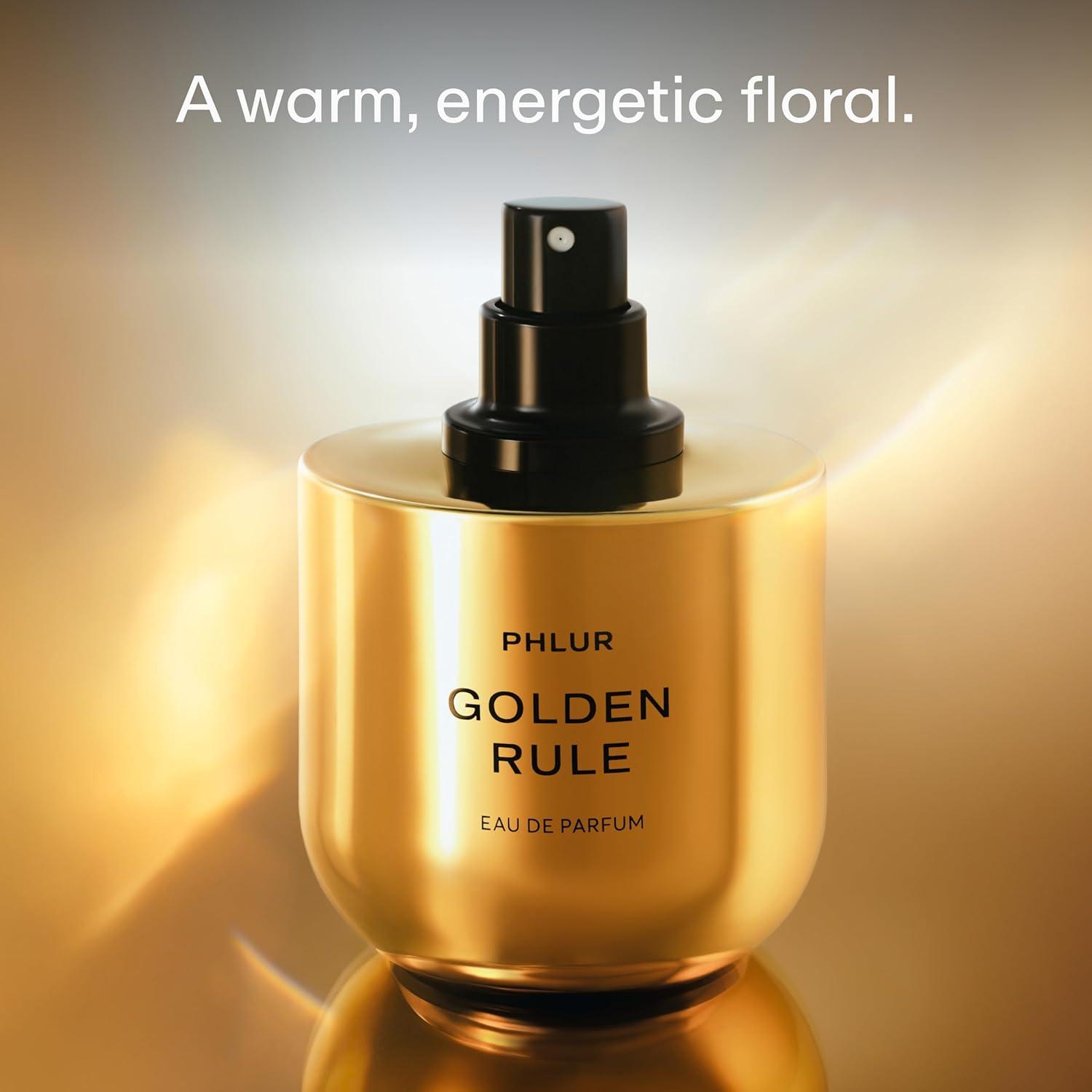 imagePHLUR Lost Cause Eau de Parfum Full Size Perfume for Women ampamp Men Fragrance Fresh Woody Floral Perfume with Bergamot Apple Jasmine ampamp Vanilla Orchid 50mLGolden Rule